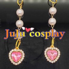 画像17: 送料無料　アイカツ!　星宮いちご　スイートレストラン　コスプレ衣装　コスチューム (17)