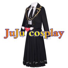 画像2: 送料無料　プロジェクトセカイ カラフルステージ！ feat. 初音ミク　東雲絵名　スクール　コスプレ衣装　コスチューム (2)