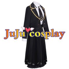 画像3: 送料無料　プロジェクトセカイ カラフルステージ！ feat. 初音ミク　東雲絵名　スクール　コスプレ衣装　コスチューム (3)