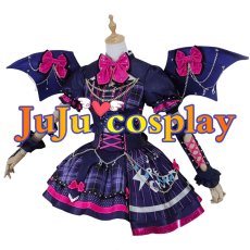 画像1: 送料無料　アイカツスターズ!　桜庭ローラ　ロックマイハートコーデ　コスプレ衣装　コスチューム (1)