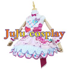 画像2: 送料無料　アイカツスターズ!　虹野ゆめ　プルミエールベリーコーデ　コスプレ衣装　コスチューム (2)