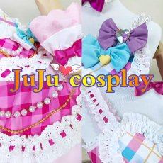 画像3: 送料無料　アイカツスターズ!　虹野ゆめ　プルミエールベリーコーデ　コスプレ衣装　コスチューム (3)