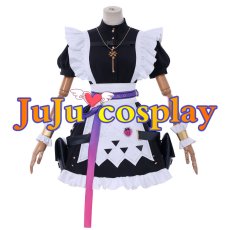 画像1: 送料無料　バーチャルYouTuber　VTuber　風楽奏斗　メイド衣装　コスプレ衣装　コスチューム (1)