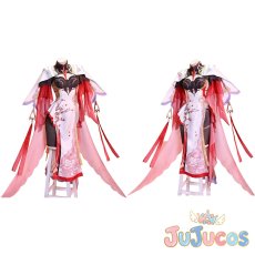画像1: テレサ　紅の芳香　コスプレ衣装　崩壊3rd　コスチューム　JUJUcosplay (1)