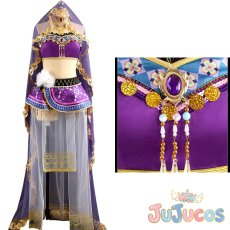画像1: 東條希　踊り子編　コスプレ衣装　ラブライブ! School idol project　コスチューム　JUJUcosplay (1)