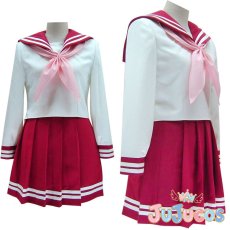画像1: 泉こなた　コスプレ衣装　らき☆すた　コスチューム　JUJUcosplay (1)