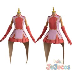 画像1: 木之本桜　劇場版　封印されたカード　コスプレ衣装　カードキャプターさくら　コスチューム　JUJUcosplay (1)