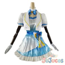 画像2: 高海千歌　Aqours　9周年記念　コスプレ衣装　ラブライブ！サンシャイン!!　コスチューム　JUJUcosplay (2)