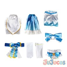画像3: 高海千歌　Aqours　9周年記念　コスプレ衣装　ラブライブ！サンシャイン!!　コスチューム　JUJUcosplay (3)