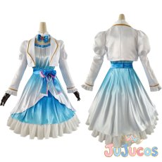 画像1: 桜内梨子　Aqours　9周年記念　コスプレ衣装　ラブライブ！サンシャイン!!　コスチューム　JUJUcosplay (1)