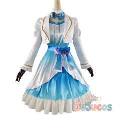 画像2: 桜内梨子　Aqours　9周年記念　コスプレ衣装　ラブライブ！サンシャイン!!　コスチューム　JUJUcosplay (2)