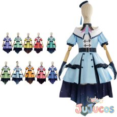 画像1: Liella!　3期挿入歌　POP UP SHOP in TOWER RECORDS　澁谷かのん　唐可可　嵐千砂都　平安名すみれ　葉月恋　桜小路きな子　米女メイ　若菜四季　鬼塚夏美　鬼塚冬毬 ウィーン・マルガレーテ　コスプレ衣装　ラブライブ！スーパースター!!　コスチューム　JUJUcosplay (1)