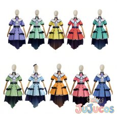 画像2: Liella!　3期挿入歌　POP UP SHOP in TOWER RECORDS　澁谷かのん　唐可可　嵐千砂都　平安名すみれ　葉月恋　桜小路きな子　米女メイ　若菜四季　鬼塚夏美　鬼塚冬毬 ウィーン・マルガレーテ　コスプレ衣装　ラブライブ！スーパースター!!　コスチューム　JUJUcosplay (2)