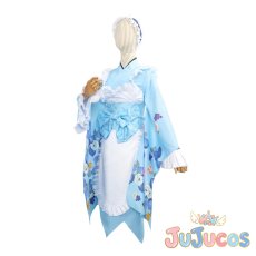 画像3: ノノア　和風メイド　コスプレ衣装　2.5次元の誘惑　コスチューム　JUJUcosplay (3)