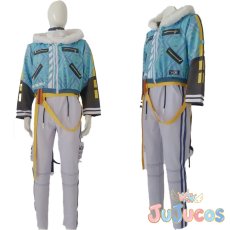 画像1: 青柳冬弥　ウィンターキャンプジャケット　アウトドアクッキング！　コスプレ衣装　プロジェクトセカイ カラフルステージ！ feat. 初音ミク　コスチューム　JUJUcosplay (1)