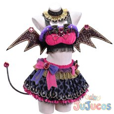画像2: 桜内梨子　小悪魔編　覚醒後　コスプレ衣装　ラブライブ！サンシャイン!!　コスチューム　JUJUcosplay (2)