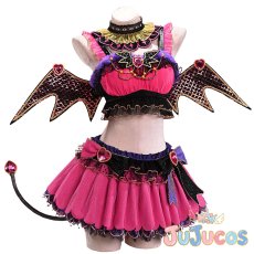 画像2: 国木田花丸　小悪魔編　覚醒後　コスプレ衣装　ラブライブ！サンシャイン!!　コスチューム　JUJUcosplay (2)
