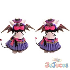 画像1: 松浦果南　小悪魔編　覚醒後　コスプレ衣装　ラブライブ！サンシャイン!!　コスチューム　JUJUcosplay (1)