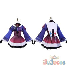 画像1: 鳳えむ　Innocent Clown　ぐわぐわ☆アヒルチャレンジ！　コスプレ衣装　プロジェクトセカイ カラフルステージ！ feat. 初音ミク　コスチューム　JUJUcosplay (1)
