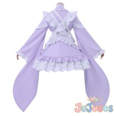 画像3: VTuber　結城さくな　和風メイド服　コスプレ衣装　バーチャルYouTuber　コスチューム　JUJUcosplay (3)