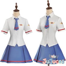 画像1: 木之本桜　友枝中学校　夏制服　コスプレ衣装　カードキャプターさくら　コスチューム　JUJUcosplay (1)