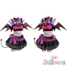 画像1: 高海千歌　小悪魔編　覚醒後　コスプレ衣装　ラブライブ！サンシャイン!!　コスチューム　JUJUcosplay (1)