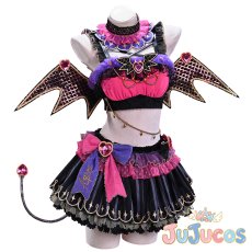 画像2: 高海千歌　小悪魔編　覚醒後　コスプレ衣装　ラブライブ！サンシャイン!!　コスチューム　JUJUcosplay (2)