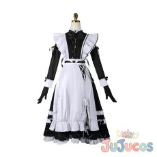 画像2: VTuber　叶(かなえ)　メイド服　コスプレ衣装　バーチャルYouTuber　コスチューム　JUJUcosplay (2)