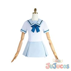 画像2: 要楽奈　花咲川女子学園中等部　夏制服　コスプレ衣装　BanG Dream! It's MyGO!!!!!　コスチューム　JUJUcosplay (2)
