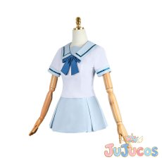 画像3: 要楽奈　花咲川女子学園中等部　夏制服　コスプレ衣装　BanG Dream! It's MyGO!!!!!　コスチューム　JUJUcosplay (3)