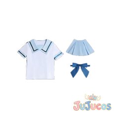 画像5: 要楽奈　花咲川女子学園中等部　夏制服　コスプレ衣装　BanG Dream! It's MyGO!!!!!　コスチューム　JUJUcosplay (5)
