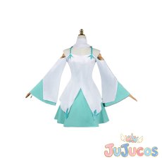 画像4: エミリア（パックのコーデ）　コスプレ衣装　Re:ゼロから始める異世界生活　コスチューム　JUJUcosplay (4)