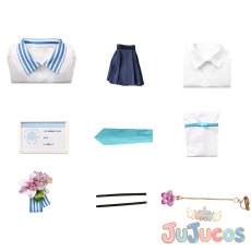 画像5: 白洲アズサ　ローソンコラボ　コスプレ衣装　ブルーアーカイブ　コスチューム　JUJUcosplay (5)