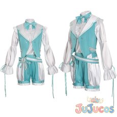 画像1: 鏡音レン　初音ミク Happy 16th Birthday　コスプレ衣装　VOCALOID　コスチューム　JUJUcosplay (1)