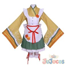 画像2: 鏡音リン　らうたし一葉の衣　夢も膨らむ山盛りブドウ　コスプレ衣装　プロジェクトセカイ カラフルステージ！ feat. 初音ミク　コスチューム　JUJUcosplay (2)