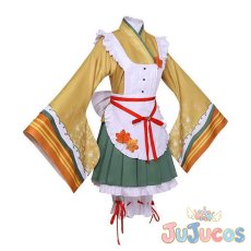 画像3: 鏡音リン　らうたし一葉の衣　夢も膨らむ山盛りブドウ　コスプレ衣装　プロジェクトセカイ カラフルステージ！ feat. 初音ミク　コスチューム　JUJUcosplay (3)