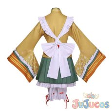 画像4: 鏡音リン　らうたし一葉の衣　夢も膨らむ山盛りブドウ　コスプレ衣装　プロジェクトセカイ カラフルステージ！ feat. 初音ミク　コスチューム　JUJUcosplay (4)