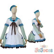 画像1: 月嶋夕莉　コスプレ衣装　恋がさくころ桜どき　コスチューム　JUJUcosplay (1)