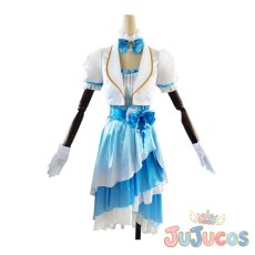 画像2: 渡辺曜　Aqours　9周年記念　コスプレ衣装　ラブライブ！サンシャイン!!　コスチューム　JUJUcosplay (2)