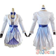 画像1: 津島善子　Aqours　9周年記念　コスプレ衣装　ラブライブ！サンシャイン!!　コスチューム　JUJUcosplay (1)