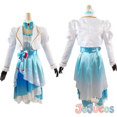 画像1: 黒澤ダイヤ　Aqours　9周年記念　コスプレ衣装　ラブライブ！サンシャイン!!　コスチューム　JUJUcosplay (1)