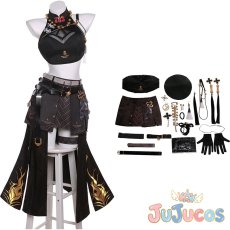 画像1: 散華(さんか)　コスプレ衣装　鳴潮(Wuthering Waves)　コスチューム　JUJUcosplay (1)