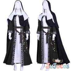 画像1: 修道女フリーデ　コスプレ衣装　ダークソウルIII（DARK SOULS III）　コスチューム　JUJUcosplay (1)