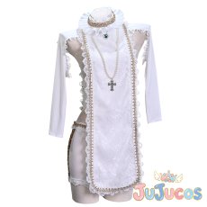 画像2: ジャンヌ　花嫁　コスプレ衣装　娼年ジャンヌ　コスチューム　JUJUcosplay (2)