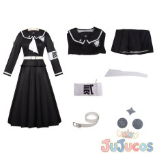 画像5: 雫原比留子　コスプレ衣装　HUNDRED LINE -最終防衛学園-（ハンドレッドライン）　コスチューム　JUJUcosplay (5)