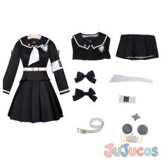 画像5: 飴宮怠美　コスプレ衣装　HUNDRED LINE -最終防衛学園-（ハンドレッドライン）　コスチューム　JUJUcosplay (5)