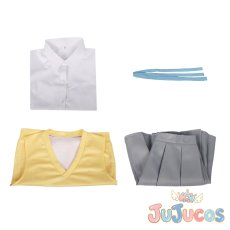 画像5: 平沢唯　夏服　コスプレ衣装　けいおん!　コスチューム　JUJUcosplay (5)