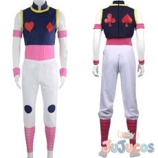 画像1: ヒソカ=モロウ　コスプレ衣装　HUNTER×HUNTER　コスチューム　JUJUcosplay (1)