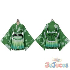 画像1: 小泉花陽　お祭り編　覚醒後　コスプレ衣装　ラブライブ! School idol project　コスチューム　JUJUcosplay (1)