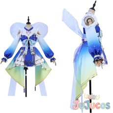 画像1: 星空凛　夜空のお姫様　コスプレ衣装　ラブライブ! School idol project　コスチューム　JUJUcosplay (1)